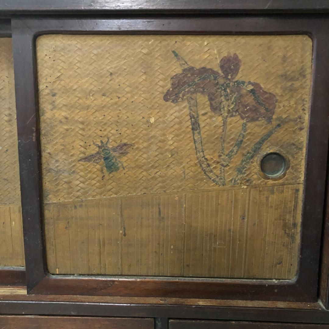 アンティーク 和棚