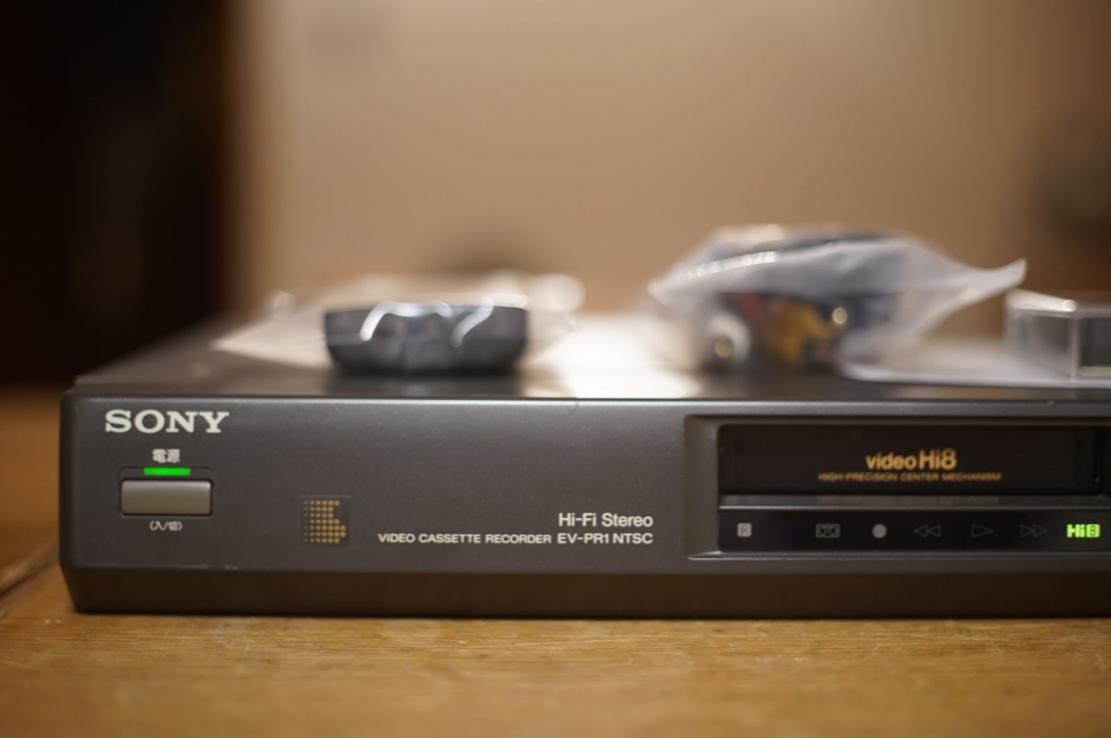 SONY EV-PR1 Hi-Fi ステレオ ビデオカセットレコーダー SONY ソニー ビデオカセットレコーダー EV-PR1 NTSC 通電OK（C5985