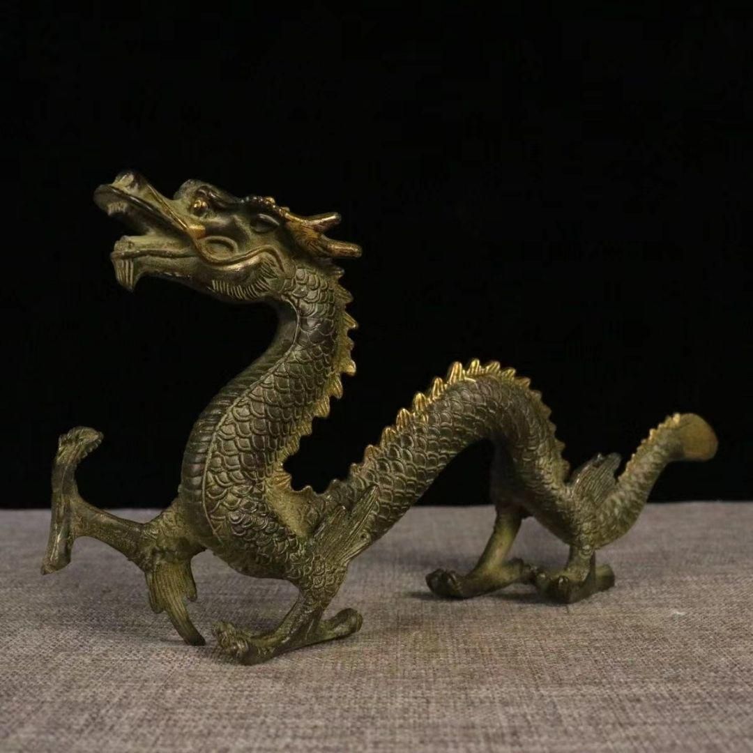 銅細工 龍 茶寵 風水 書道具 文房具 装飾品 工芸品 美術品 置物 銅細工 龍 茶寵 風水 書道具 文房具 装飾品 工芸品 美術品 置物