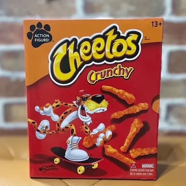 Cheetos チートス　CHESTER CHEETAH アクションフィギュア Amazon.com: Cheetos 6