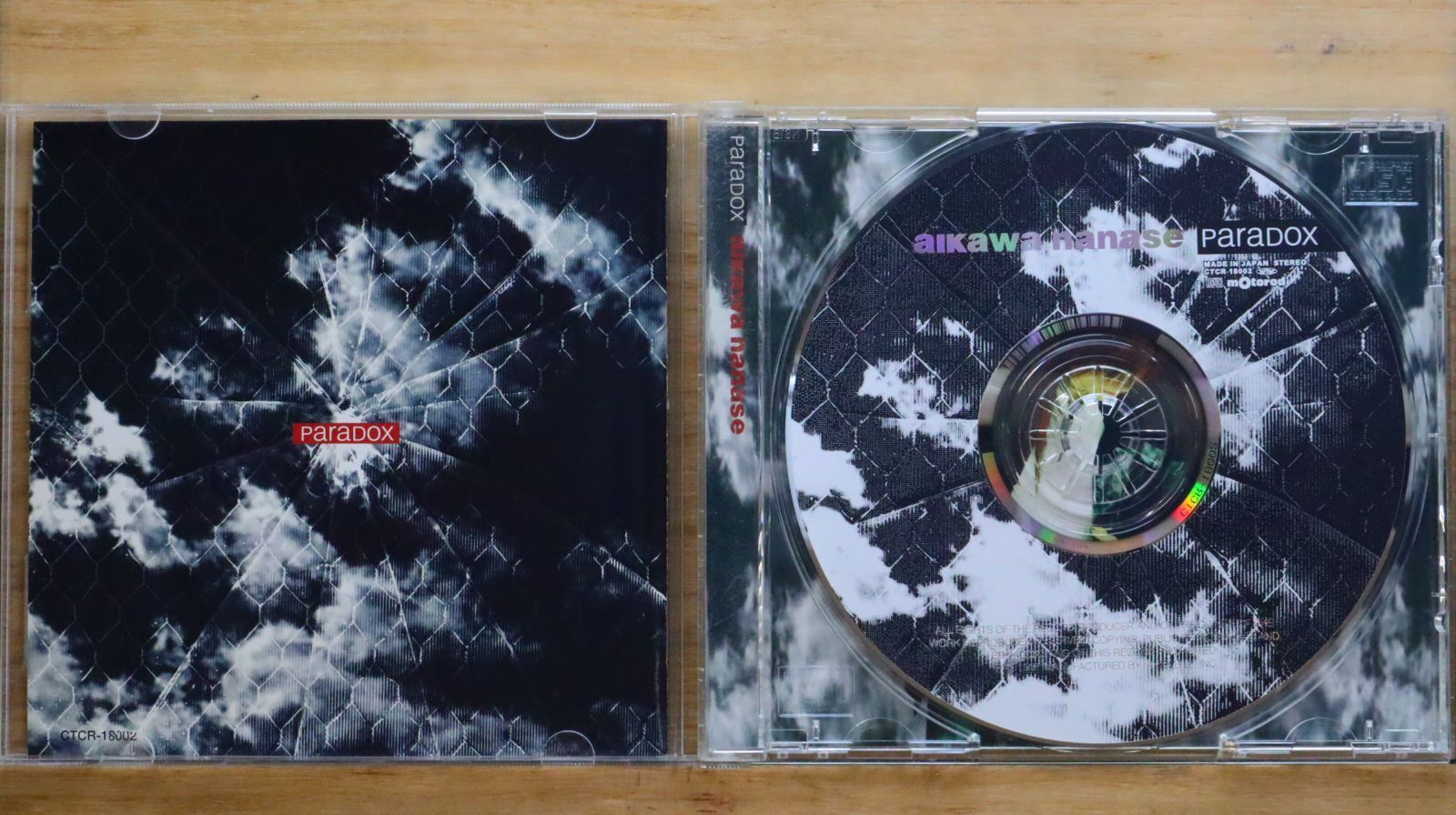 国内盤CD☆相川七瀬/Nanase Aikawa□ paradox 【CTCR18002 国内盤CD☆相川七瀬/Nanase Aikawa□ paradox 【CTCR18002