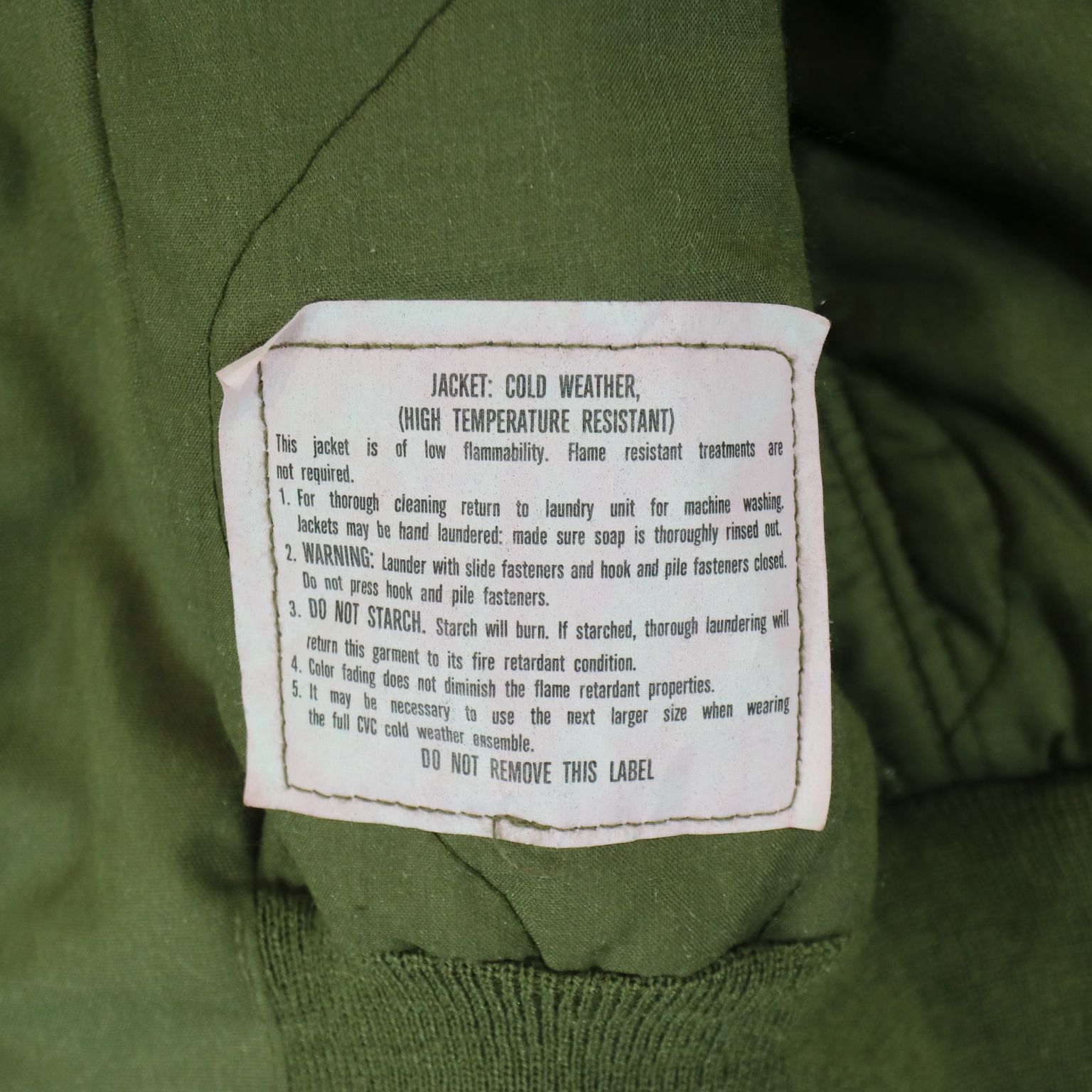 80s 米軍実物 U.S.ARMY CVC タンカースジャケット アラミド ミリタリー 