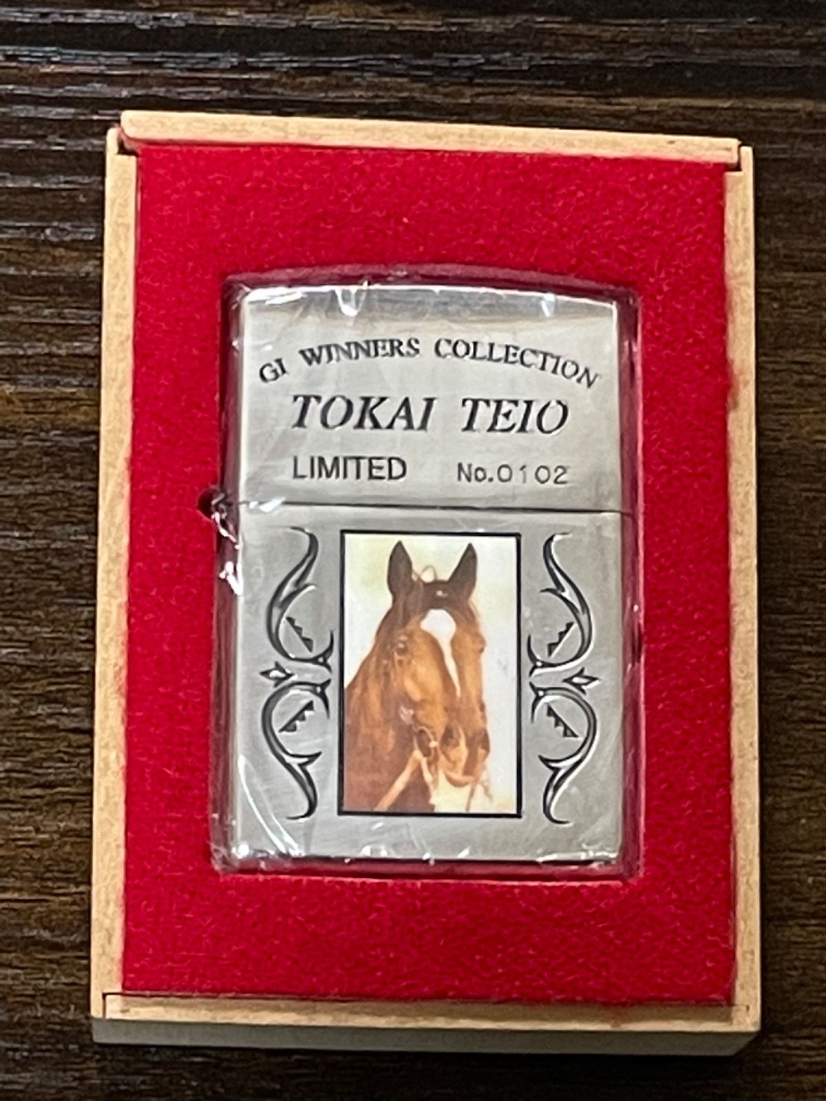 zippo TOKAI TEIO G1 WINNERS 限定品 名馬伝説 トウカイテイオー 1998  