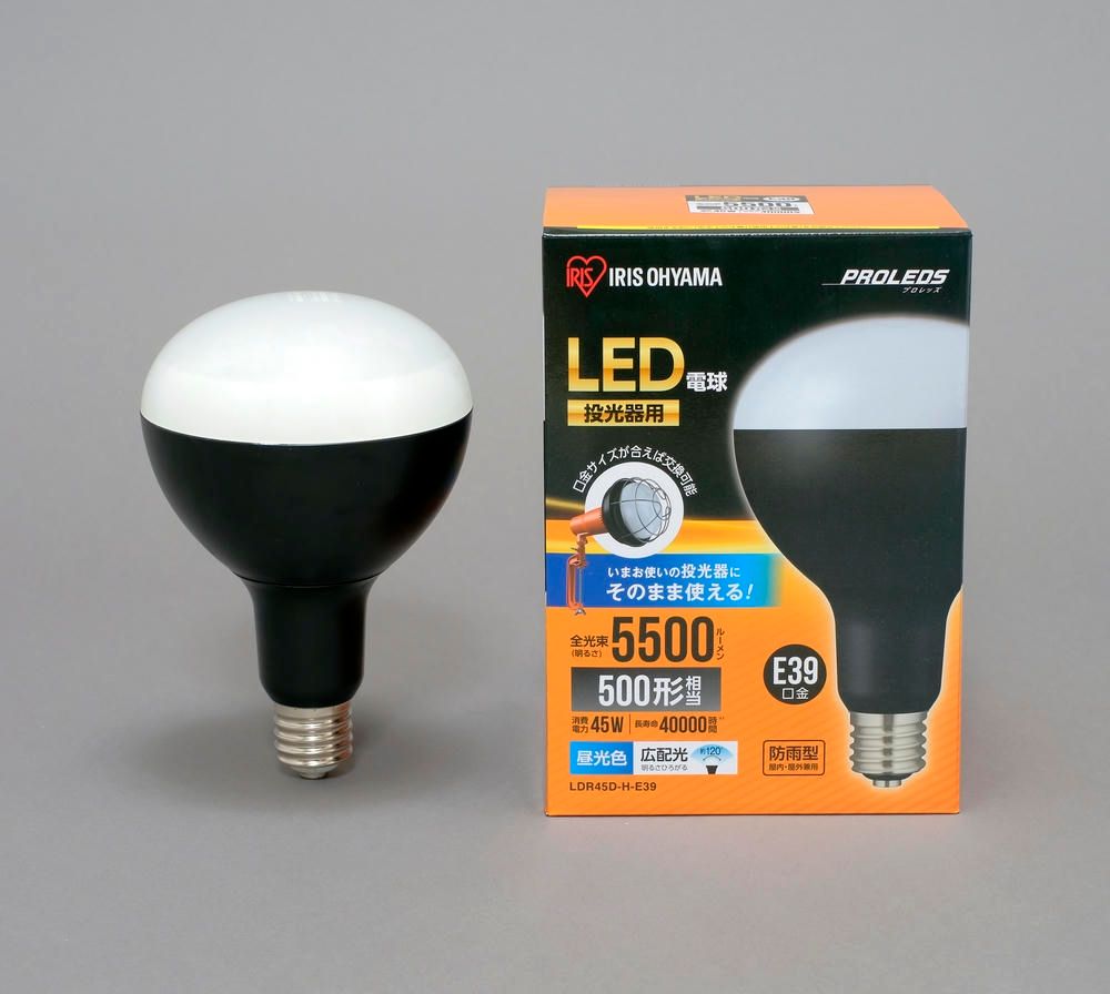 アイリスオーヤマ LED 作業灯 投光器 投光器用交換電球 LED電球 ワーク