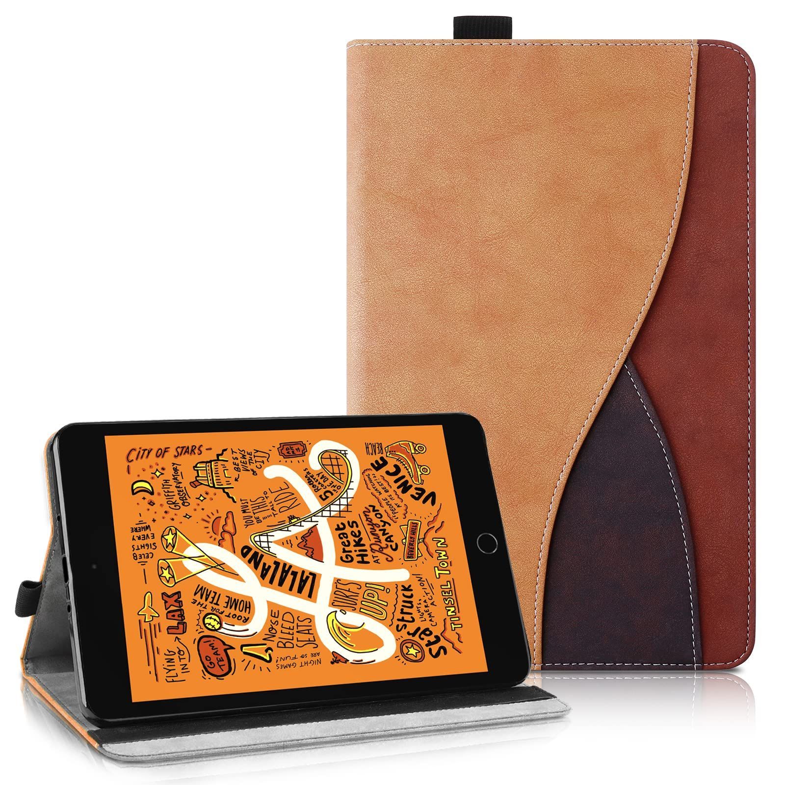 iPad 第6世代/第5世代 9.7インチ(2018/2017) / Air / Air2 / Pro 9.7 ケース シンプル ビジネス iPad 9.7 ケース（第6/5世代）PUレザー tpu材質 スタンド機能 Apple Pencilペン収
