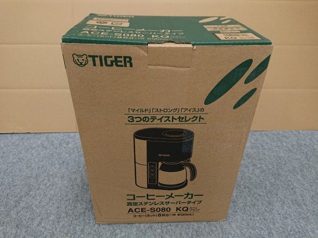未使用品】 【タイガー】 コーヒーメーカー ACE-S080 KQ カフェ