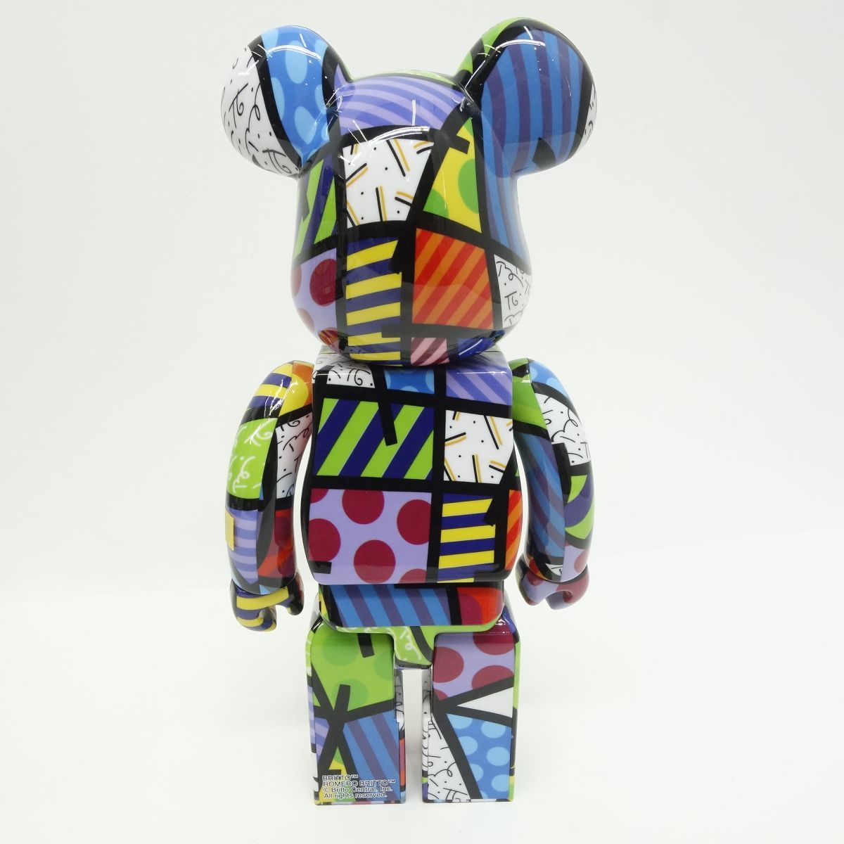 メディコムトイ BE RBRICK ベアブリック Romero Britto ロメロ ブリット 100％ - 400％ WWW_STEELWINDOWSANDDOORS_COM