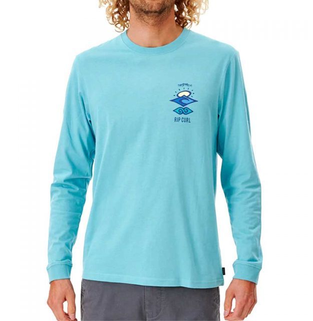 種類2：AQUA/M 【RIPCURL/リップカール】CTESF9 SEARCH ICON L/S TEE 