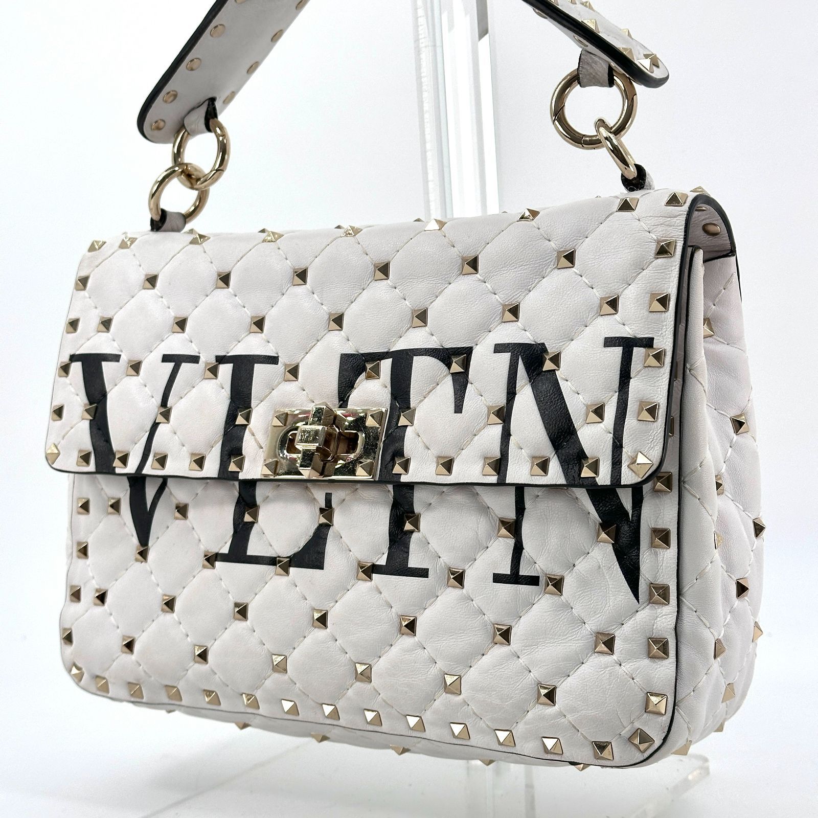 付属品完備】ヴァレンティノ VLTN ロックスタッズ キャンディスタッズ