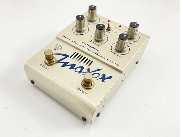 【動作保証】Maxon ROD881 Overdrive エフェクター ディストーション マクソン 真空管内臓 オーバードライブ  Z8937667