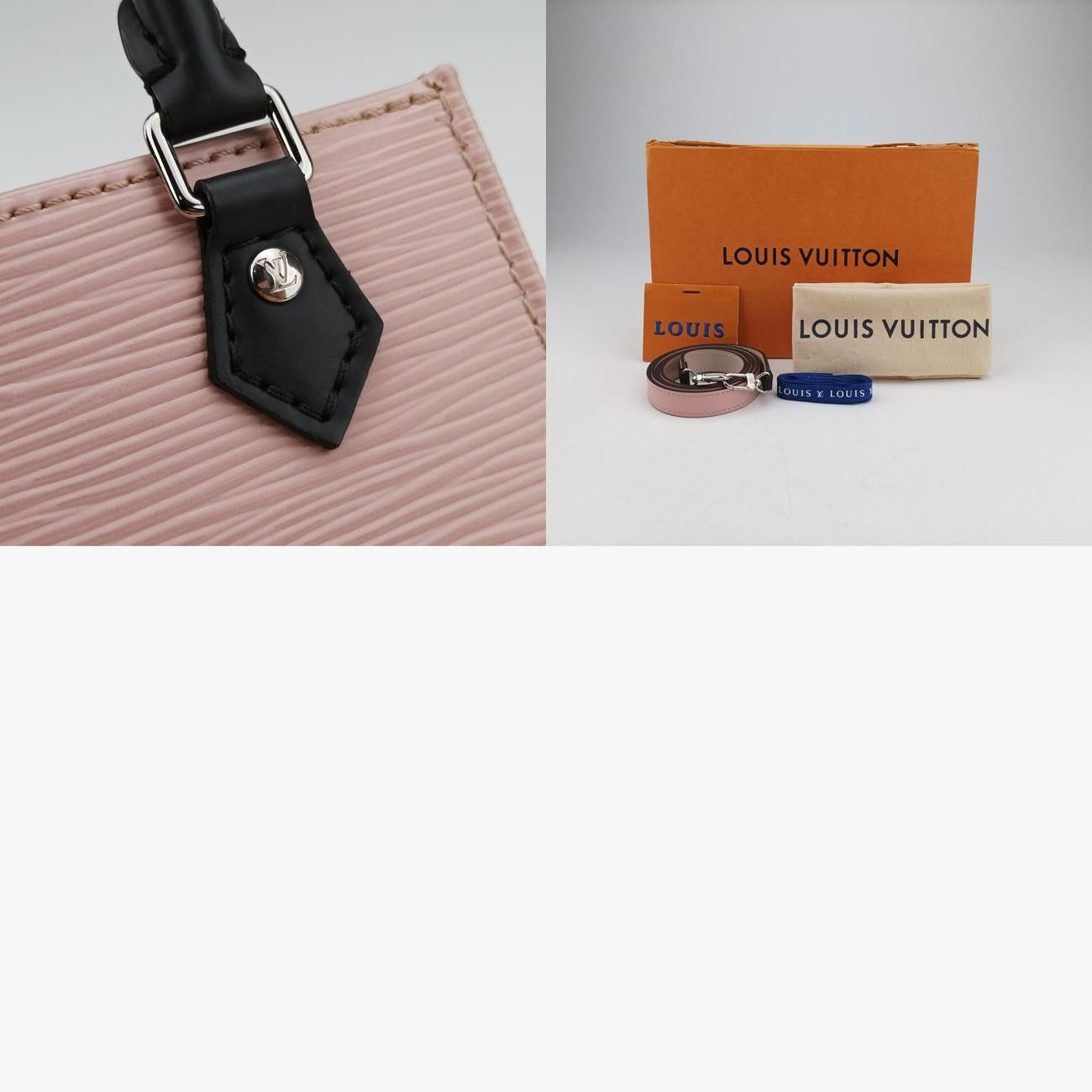 VuittonプティットサックプラローズバレリーヌエピM69575ICチップ