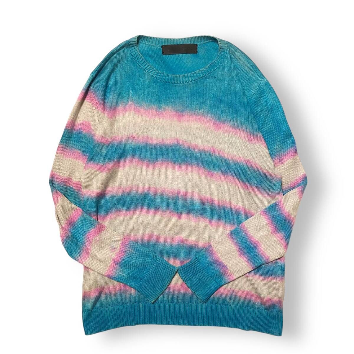 THE ELDER STATESMAN border Knit ボーダーニット Mサイズ ジエルダー