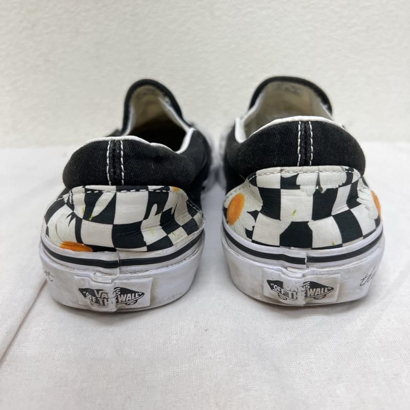 VANS バンズ スニーカー デイジー チェッカー スリッポン 花柄