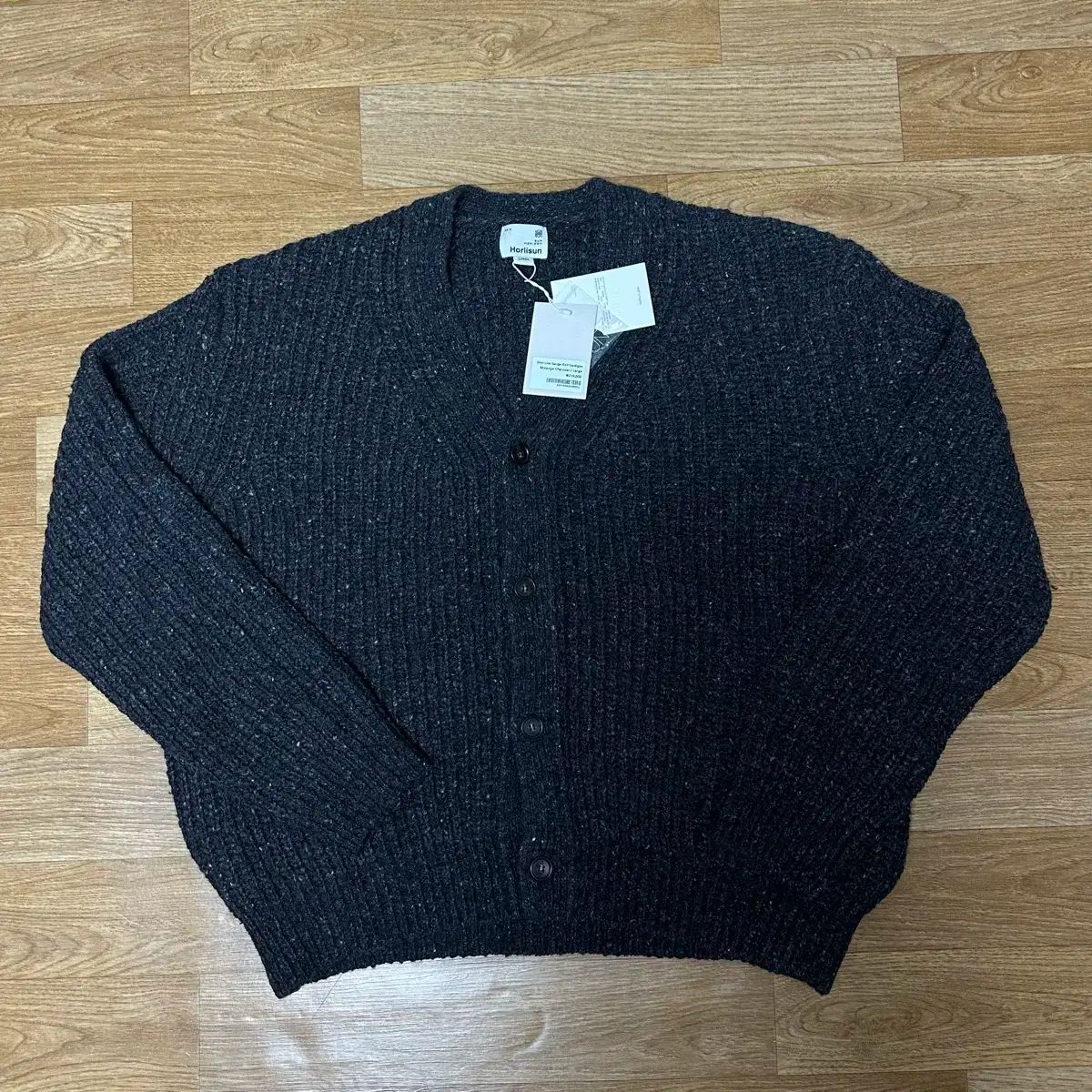 ラストカット 新品 L Horlisun(ホーリーサン) 23fw カーディガン