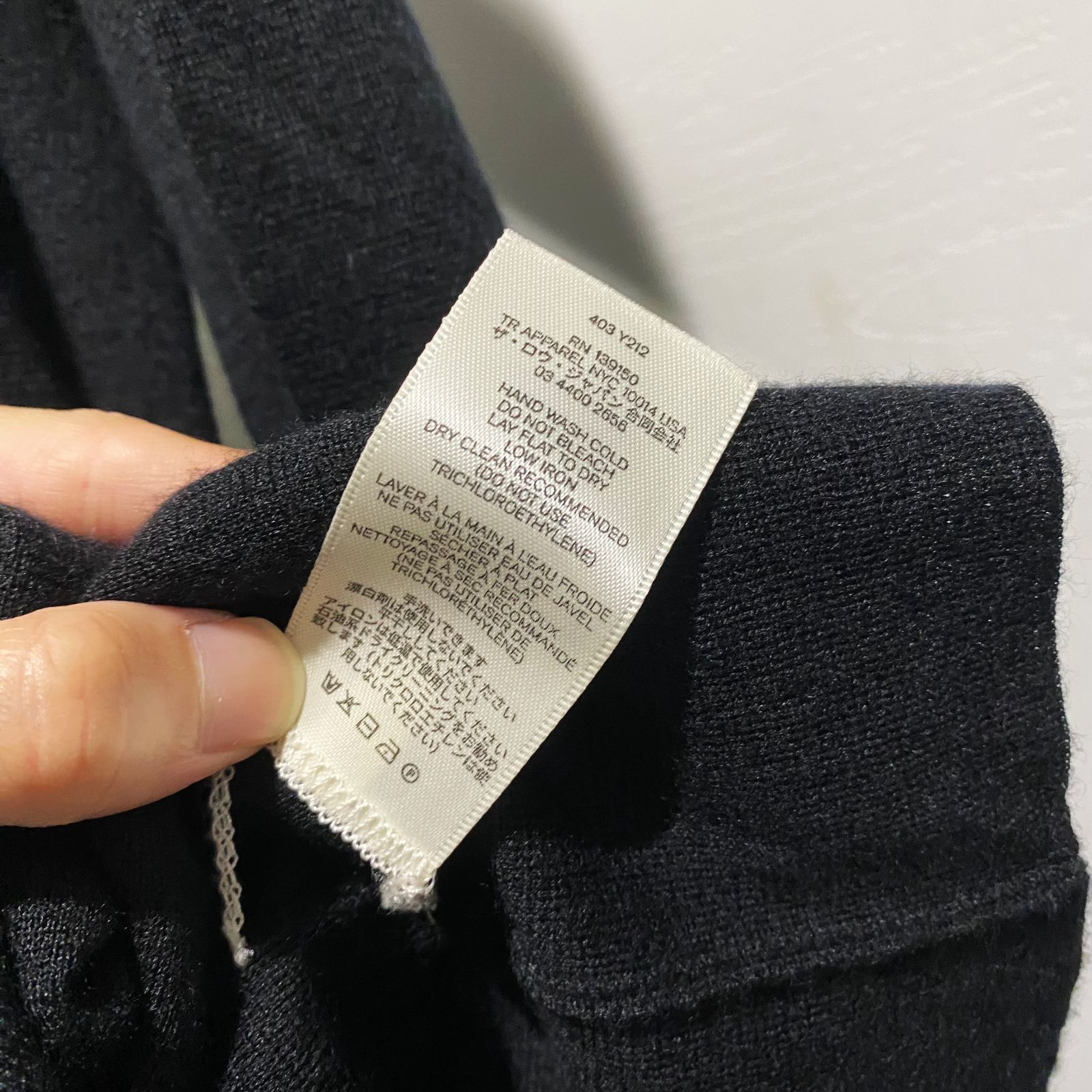 THE ROW ザロウ Alagir Cashmere Shirt Cardigan 長袖ニットシャツ 