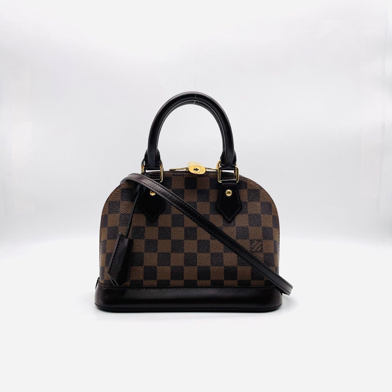 ルイヴィトン LOUIS VUITTON アルマ BB ダミエ ブラウン レディース 2WAY ショルダーバッグ ハンドバッグ ゴールド金具 肩掛け  6-9-019 - メルカリ