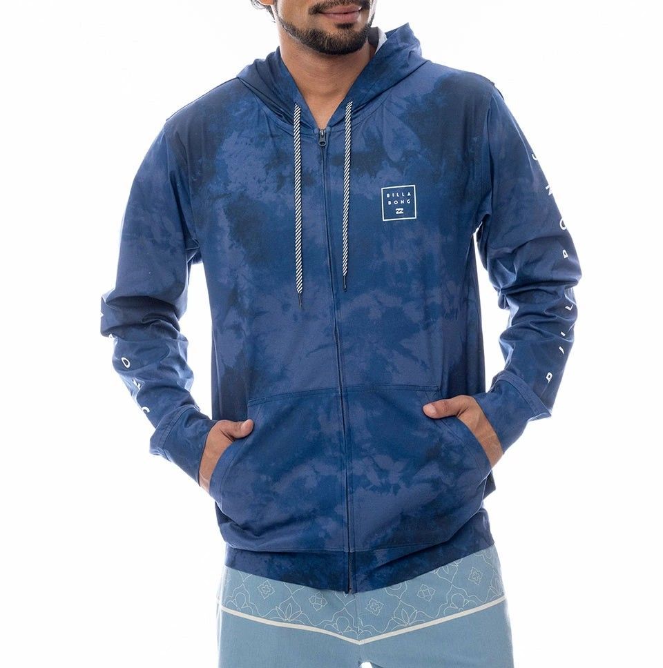 2025春夏 BILLABONG|ビラボン SURF FLEX ZIP 水陸両用ジップラッシュガード IND メンズ BF011860