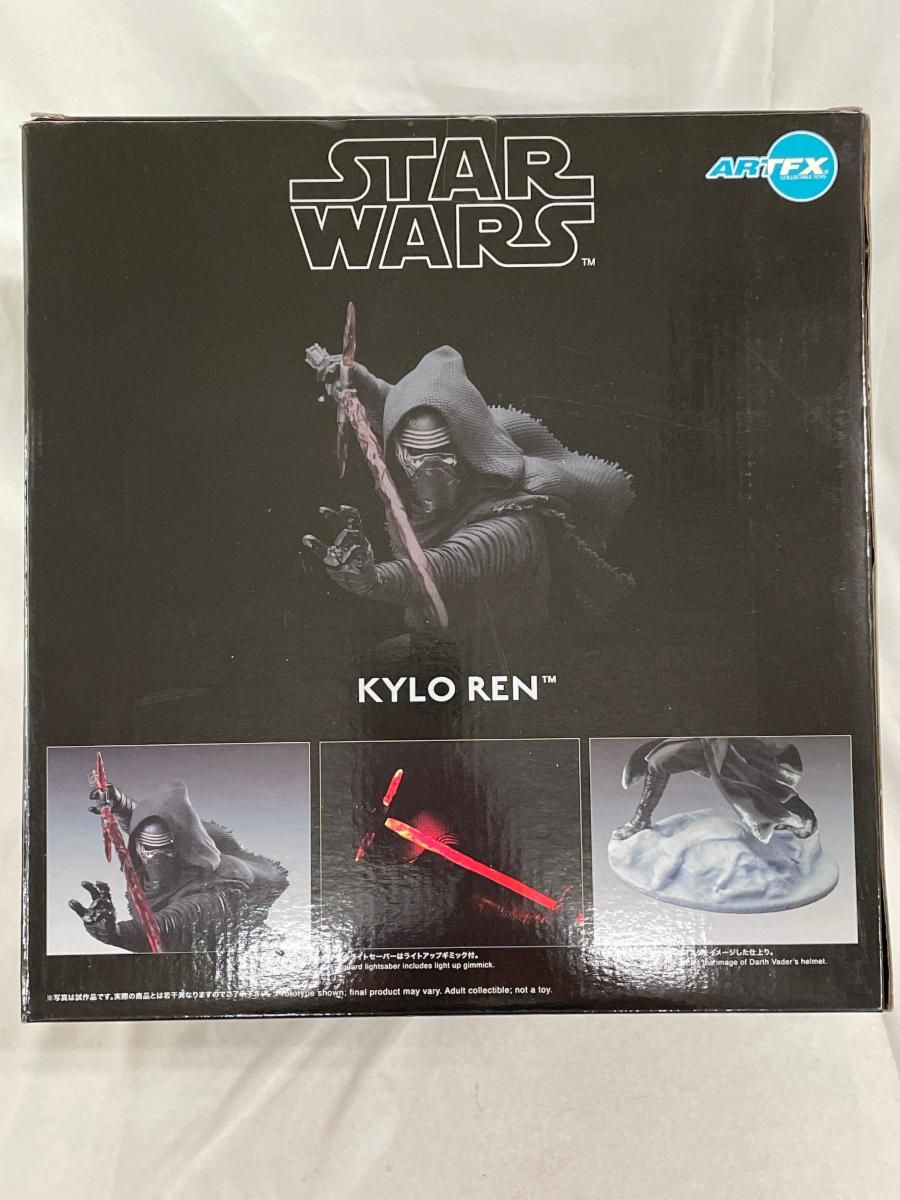 ARTFX STAR WARS カイロ・レン 1/7スケール PVC製 塗装済み 簡易組立フィギュア 塗装済み簡易組立キット 1/7 ARTFX STAR WARS（スター・ウォーズ