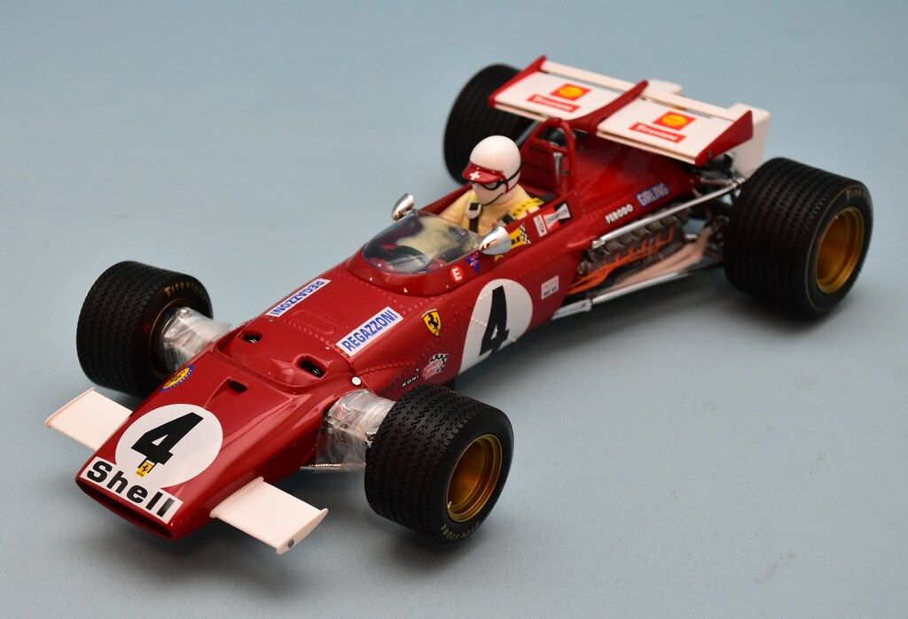 Exoto 1 18 Grand Prix Classics Ferrari 312B 1970 BritishGP 4 C.Regazzoni GPC97062