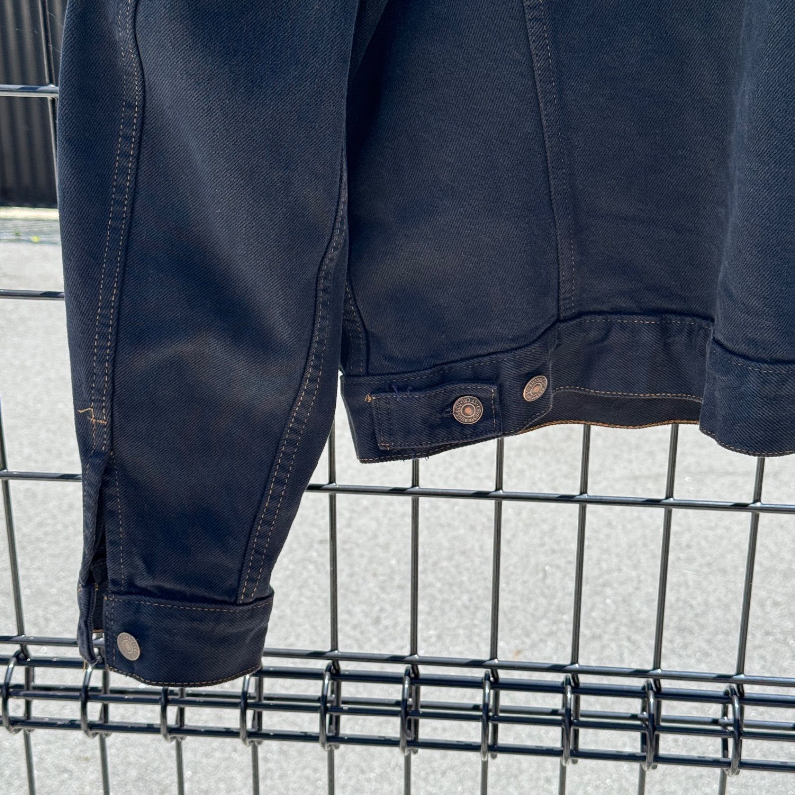 希少 Levi's リーバイス 90s 後染め ブラックデニムジャケット