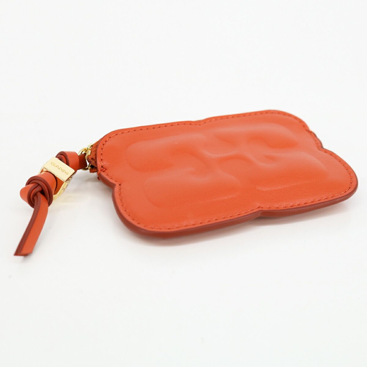 □GANNI ガニー 小銭入れ Butterfly Compact Zipped Wallet