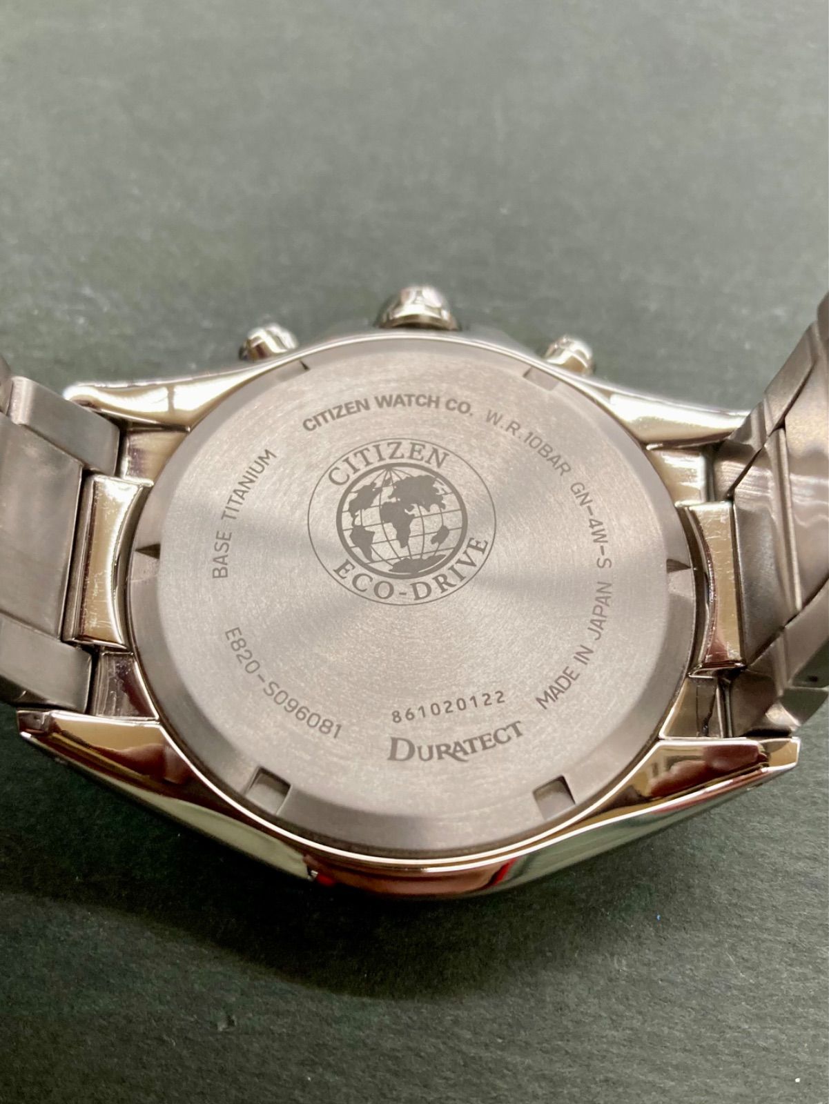 79. CITIZEN ATTESA ECO-DRIVE E820-096081 TITANIUM - メルカリ