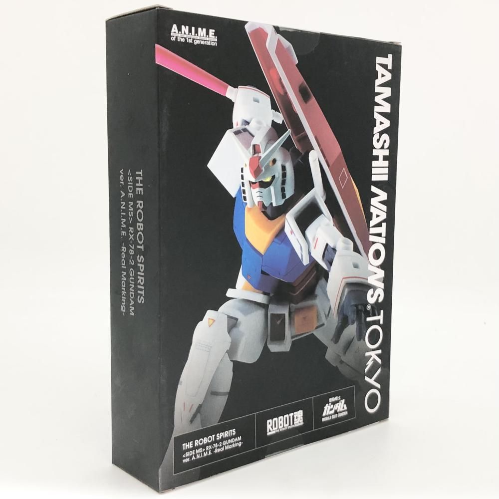 BANDAI - RX-78-2 ガンダム ver. A.N.I.M.E. リアルマーキング Comparing the range of motion with Gundam G40! ROBOT Spirits