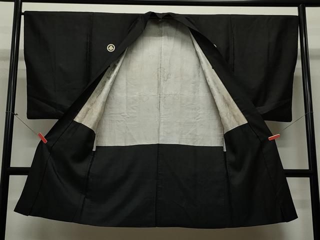 長羽織 黒紋付き