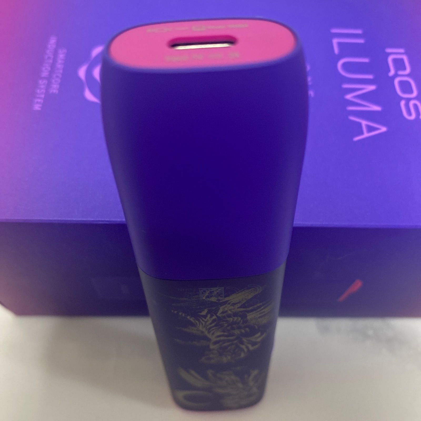 虎 三日月 デザイン レーザー加工 iQOS ILUMA ONE アイコス イルマ