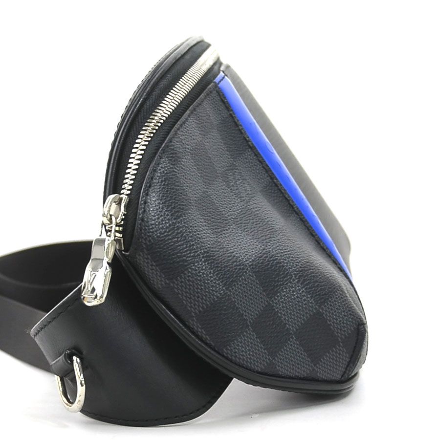 ルイヴィトン ボディーバッグ メンズ ダミエグラフィットキャンバス