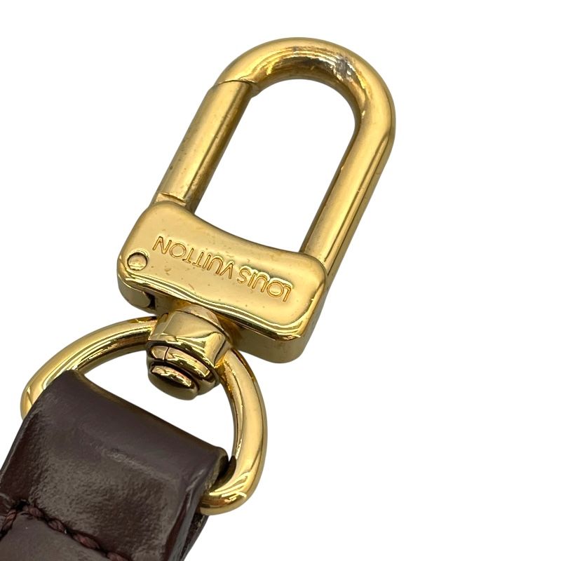 JJとなります　Louis Vuitton ブラウン レザーストラップ ルイ・ヴィトン LOUIS VUITTON ストラップ ブラウン レザー ユニ