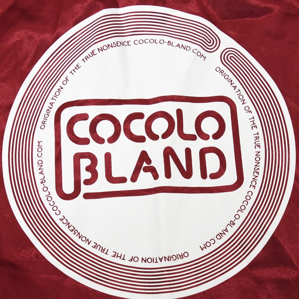 ABランク】COCOLO BLAND ココロブランド ジャンパー ブルゾン スタジャン 薄手 メンズ XL 光沢素材 えんじ色 ボルドー - メルカリ