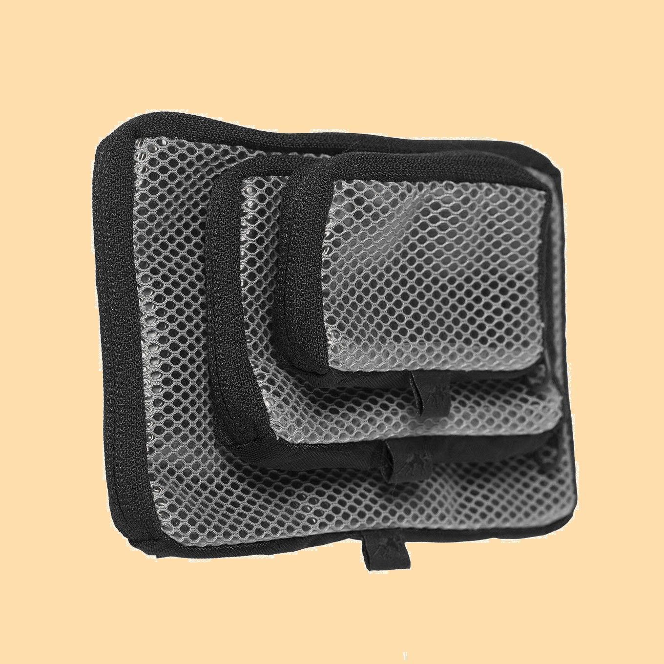 数量限定】SET VL VL POUCH MESH (ブラック Tiger Tasmanian セット