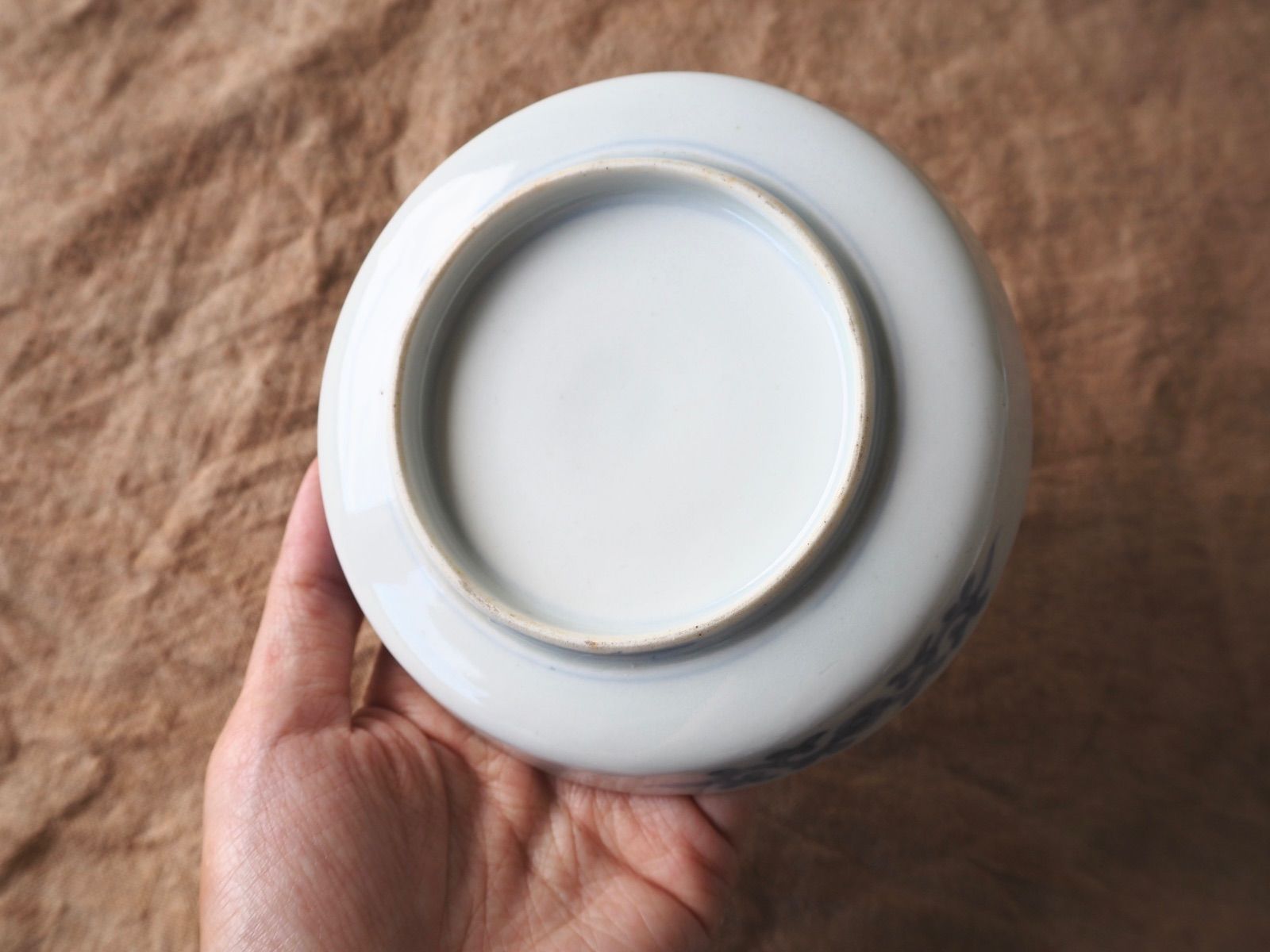 伊万里 色絵金彩 小皿 5客セット｜輪花 鳥と花文 和食器 骨董