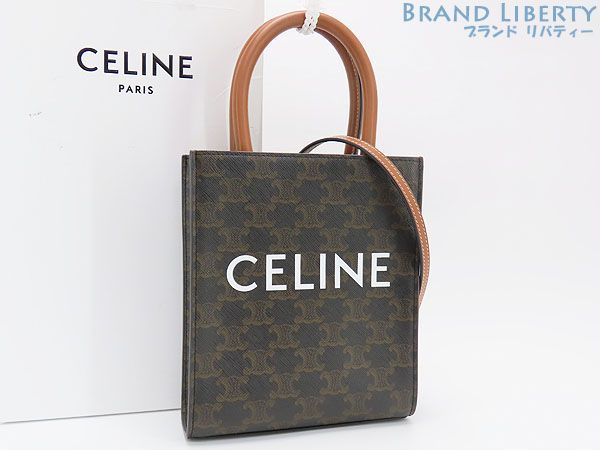 未使用】セリーヌ CELINE トリオンフ キャンバス MINI ミニ