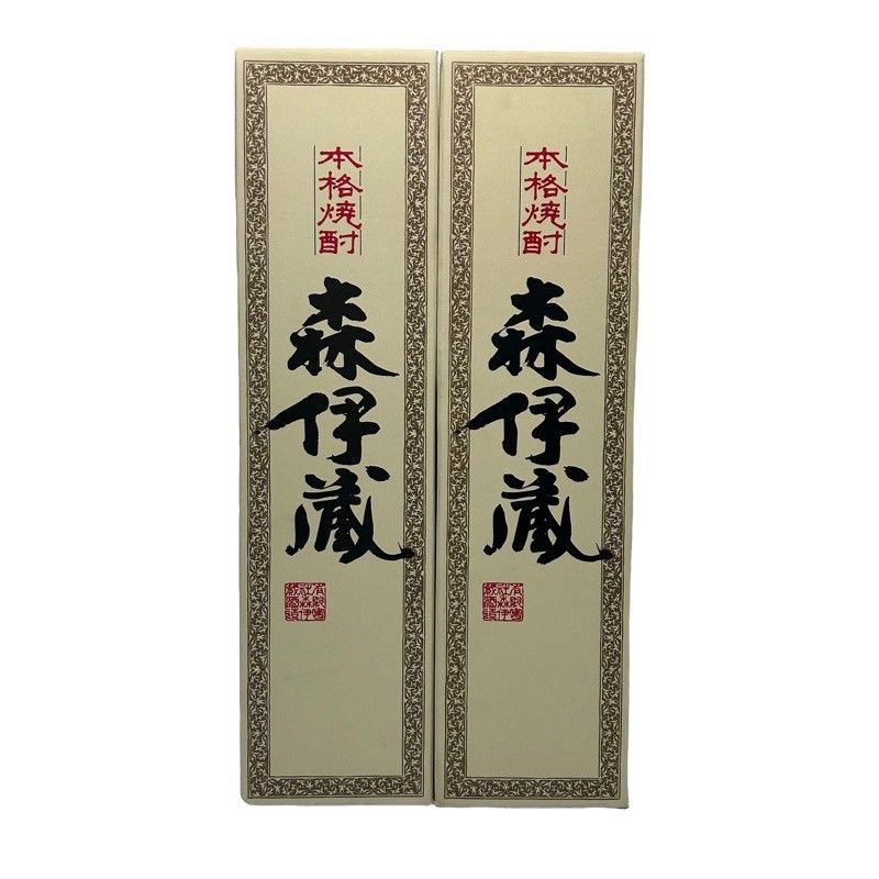 焼酎 2本セット 森伊蔵1800ml 25度 森伊蔵酒造 紙箱付属 和紙