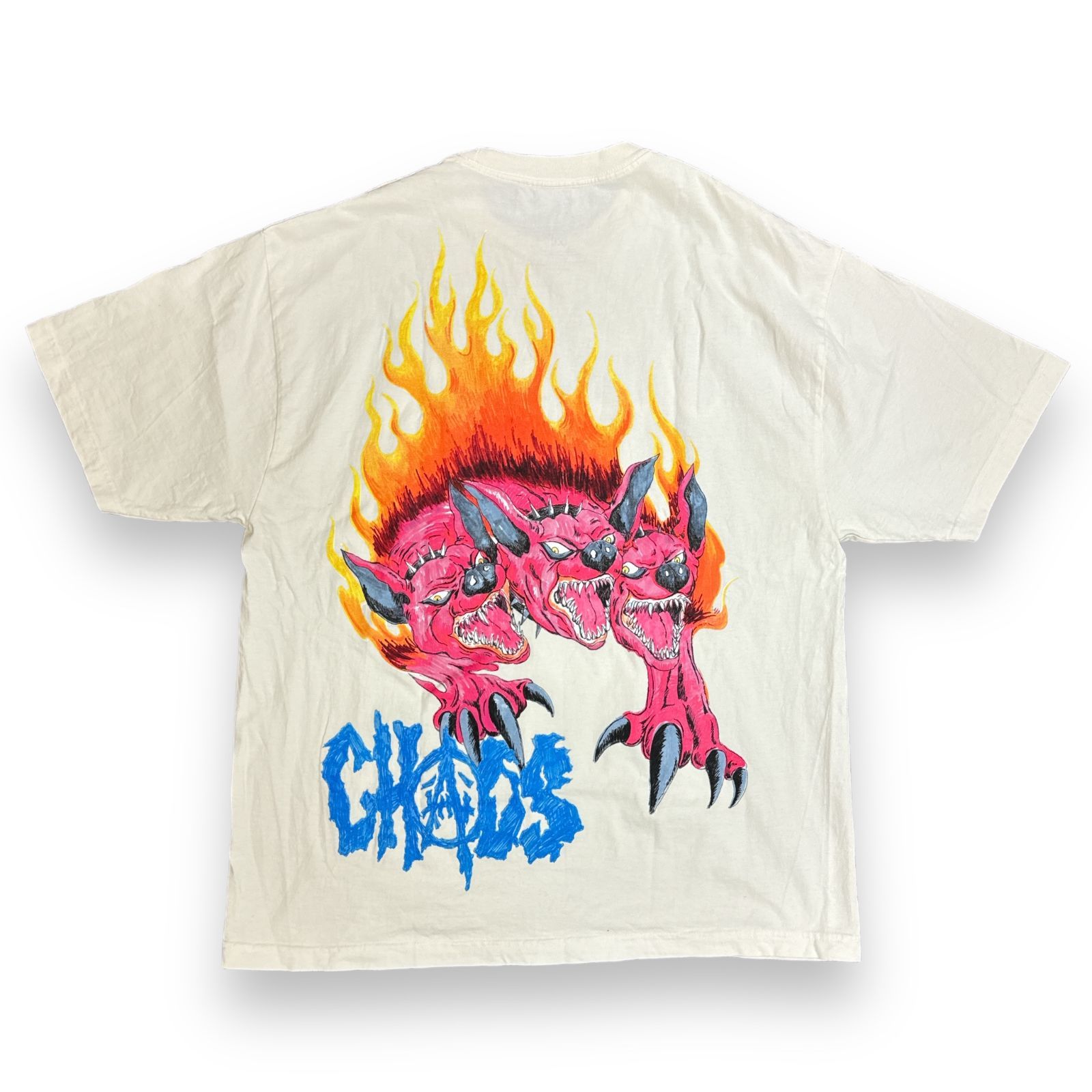 Travis Scott Utopia x SAINT Michael 23SS 1A Tee プリント クルー 
