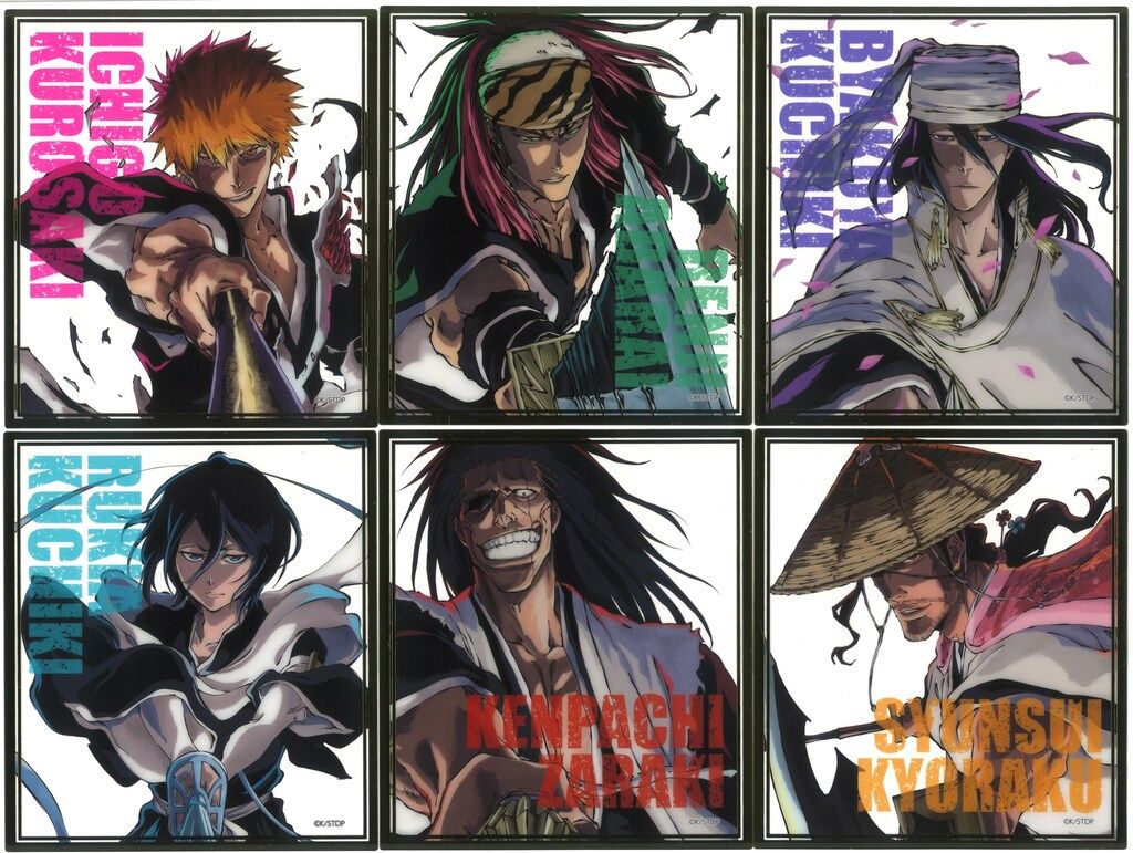 BLEACH WORLD クリアミニ色紙 BLEACH クリアミニ色紙コレクション CALL YOUR NAME ver. 全11種 セット