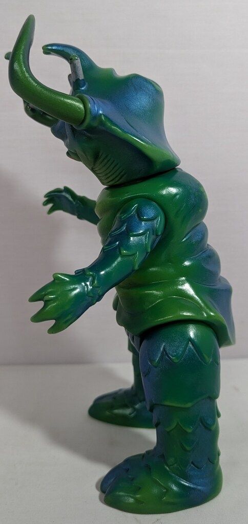 マルサン スタンダードサイズ アントラー 255mm 青成型に青と黄緑