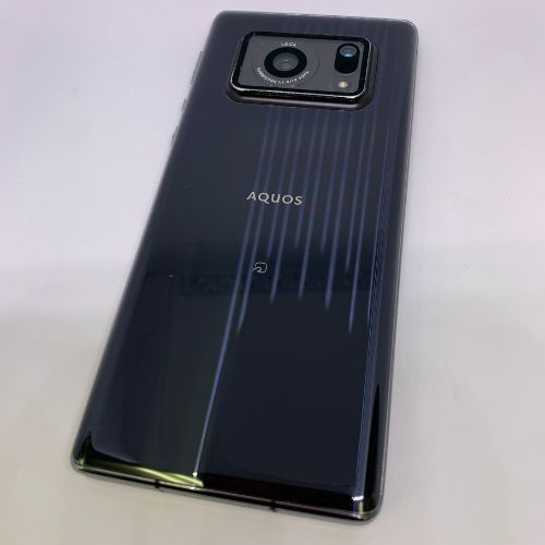【Dランク】Softbank  AQUOS R6  A101SH ブラック 【7日間保証】