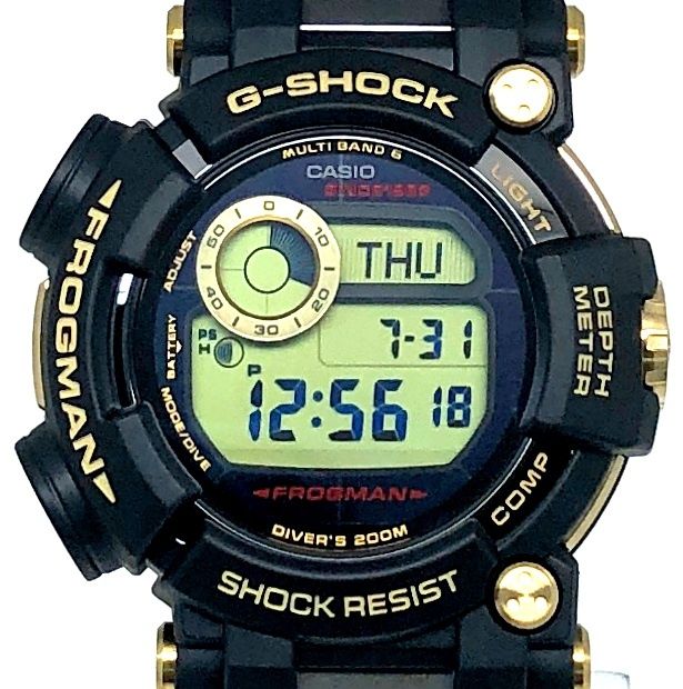 G-SHOCK FROGMAN GWF-D1035B-1JR ゴールドトルネード G-SHOCK Gショック 35周年 限定 ゴールド トルネード FROGMAN 逆