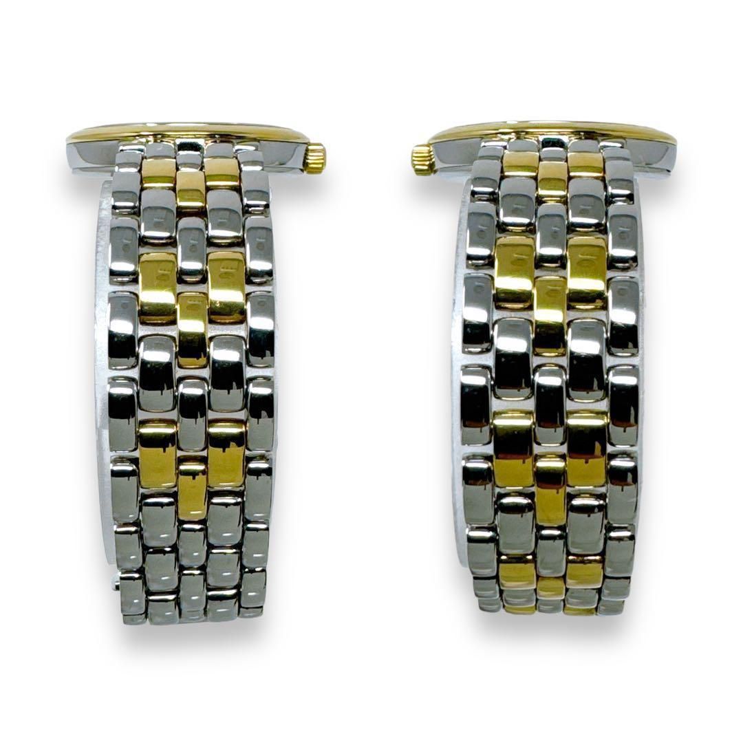 オメガ デビル プレステージ コンビ レディース クォーツ QZ ブランド 稼働 NICORILABO_COM