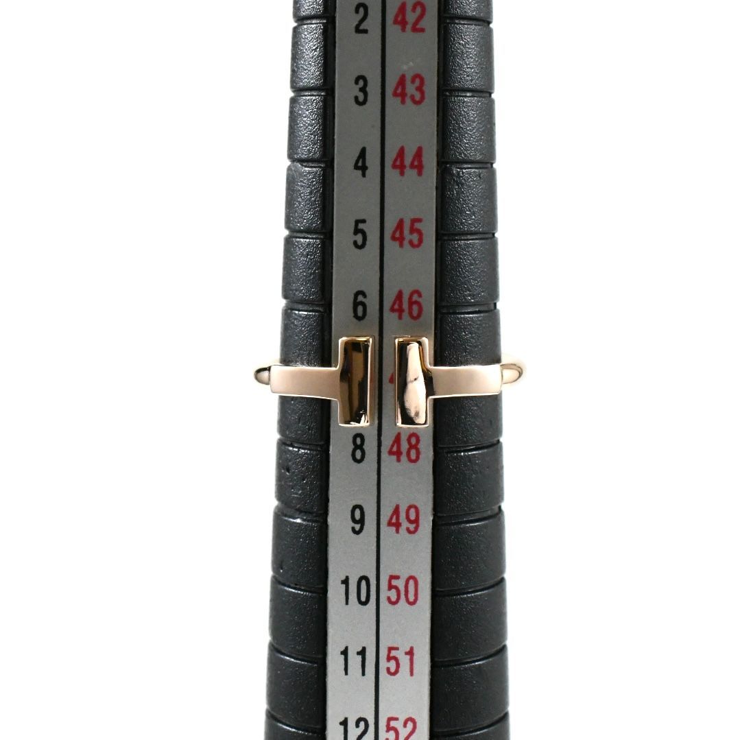 Tiffany ティファニー Tワイヤー リング K18YG ローズゴールド 7号