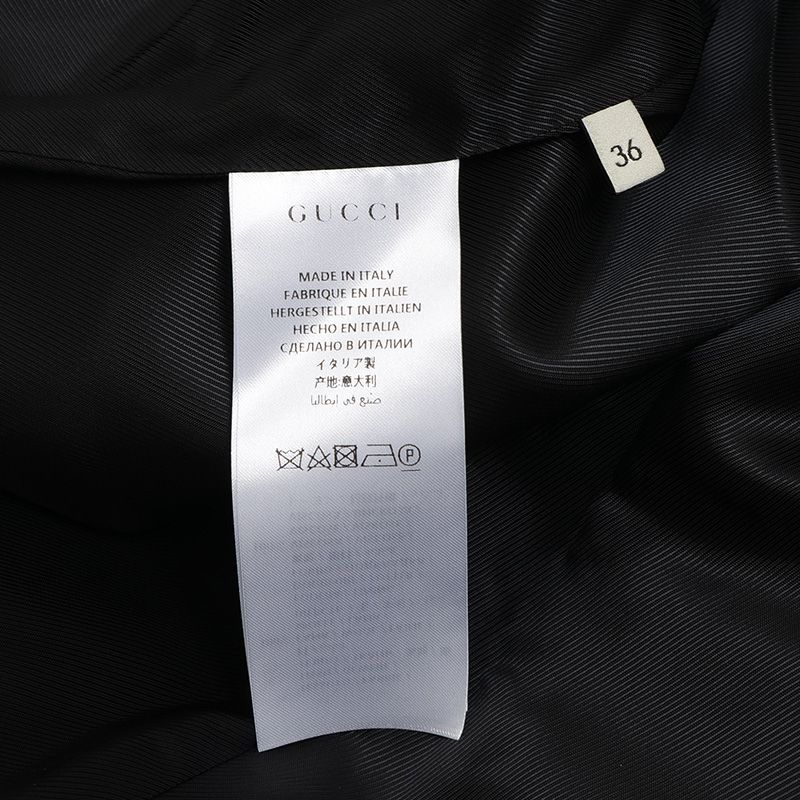 グッチ GGマーモント ウールコート ブラック レディース 36サイズ 4945 SIROKUMA-CORPORATION_COM