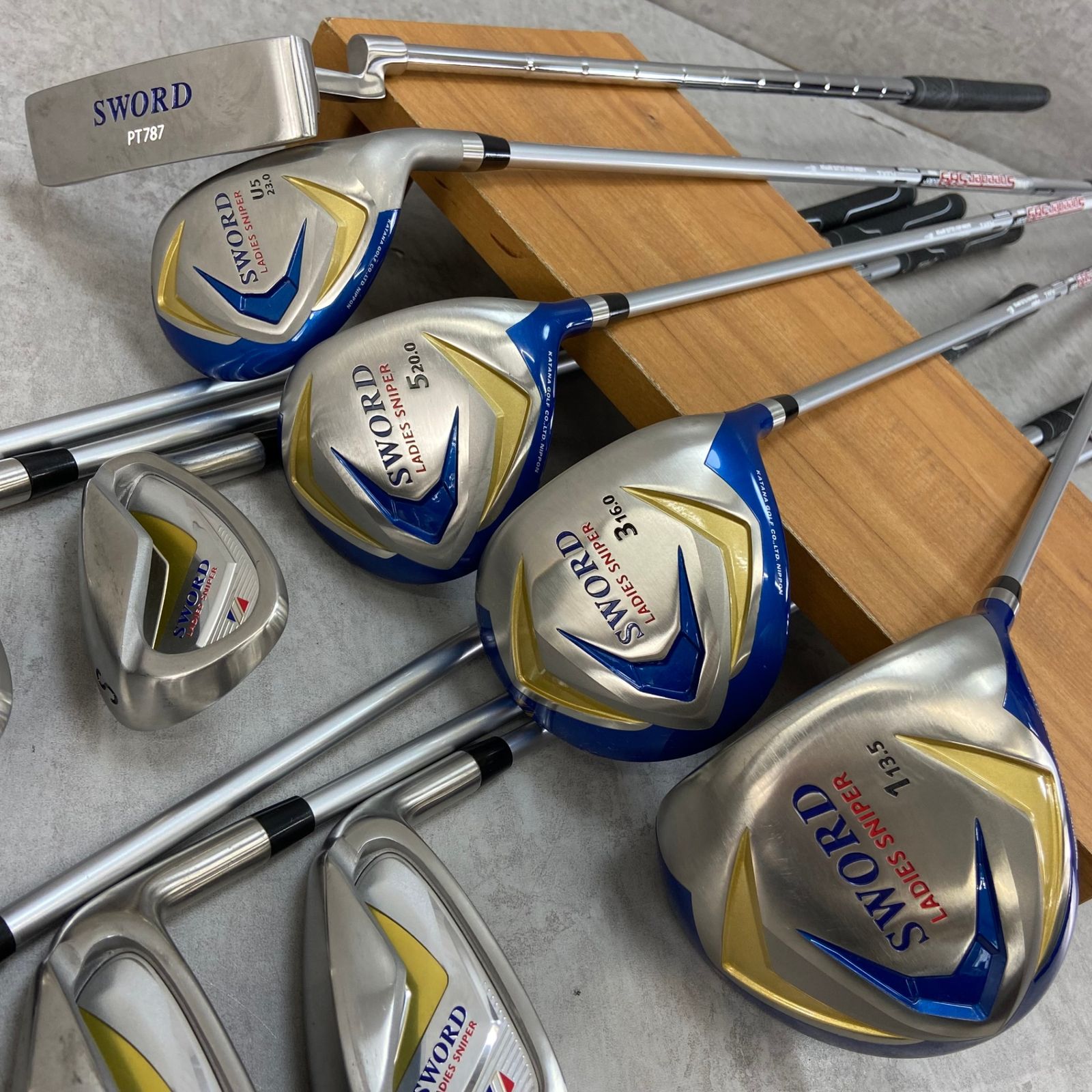 KATANA カタナ SWORD ソード レディースゴルフ11本セット