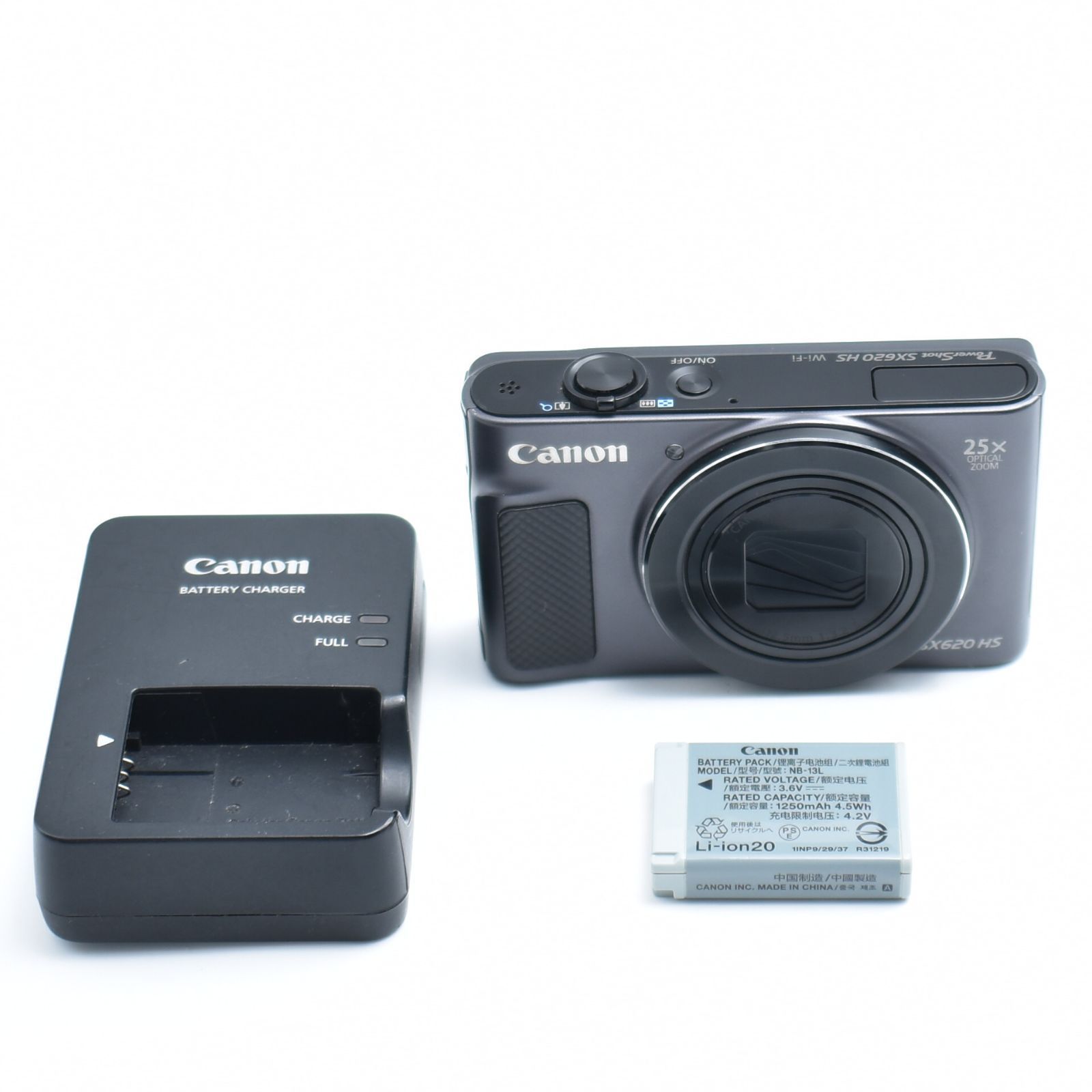 B 7721 Canon コンパクトデジタルカメラ PowerShot SX620 HS ブラック 光学25倍ズーム|Wi-Fi対応 PSSX620HSBK