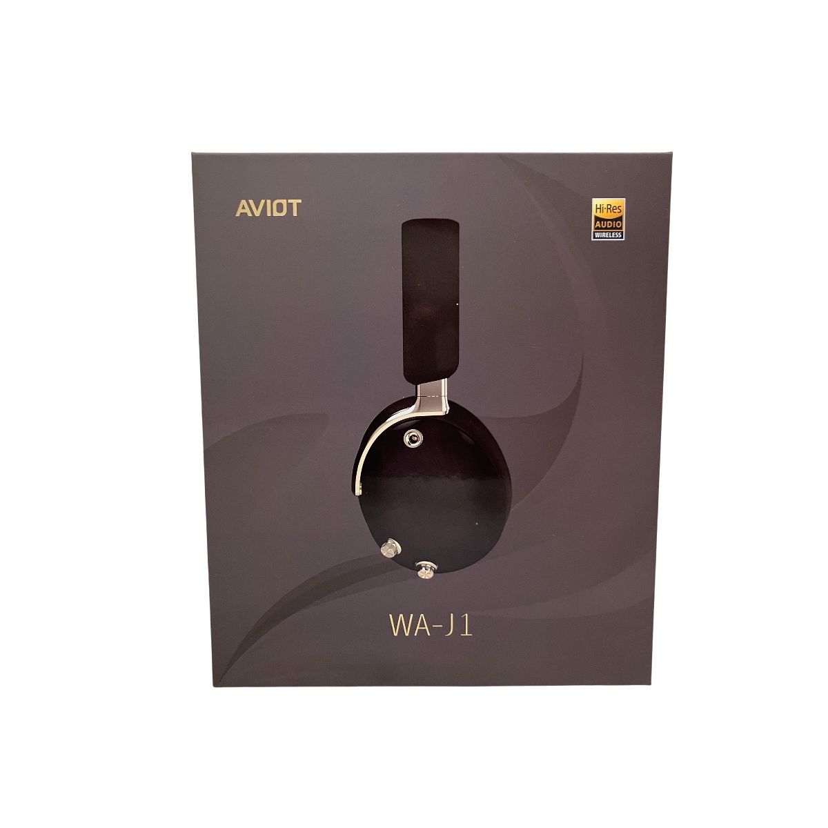 AVIOT WA-J1 ワイヤレスヘッドフォン ノイズキャンセリング ブルートゥースヘッドホン BLACK ブラック ♥ O10556354