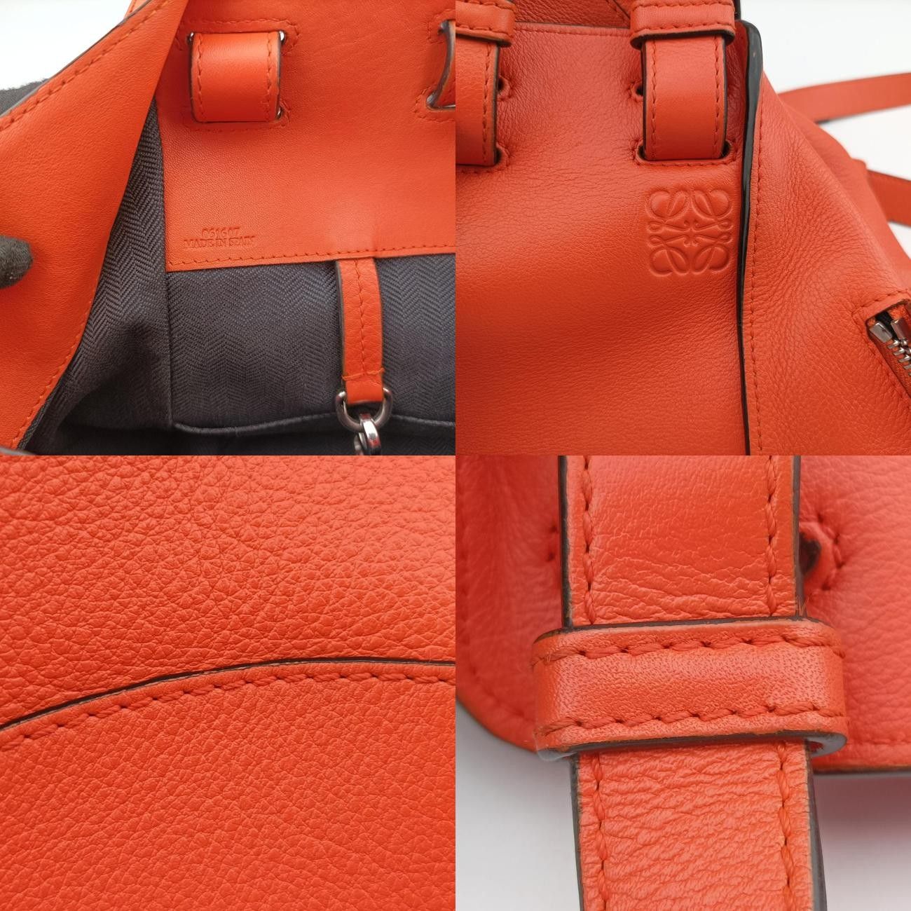 ロエベLoeweハンモックオレンジレザー061607