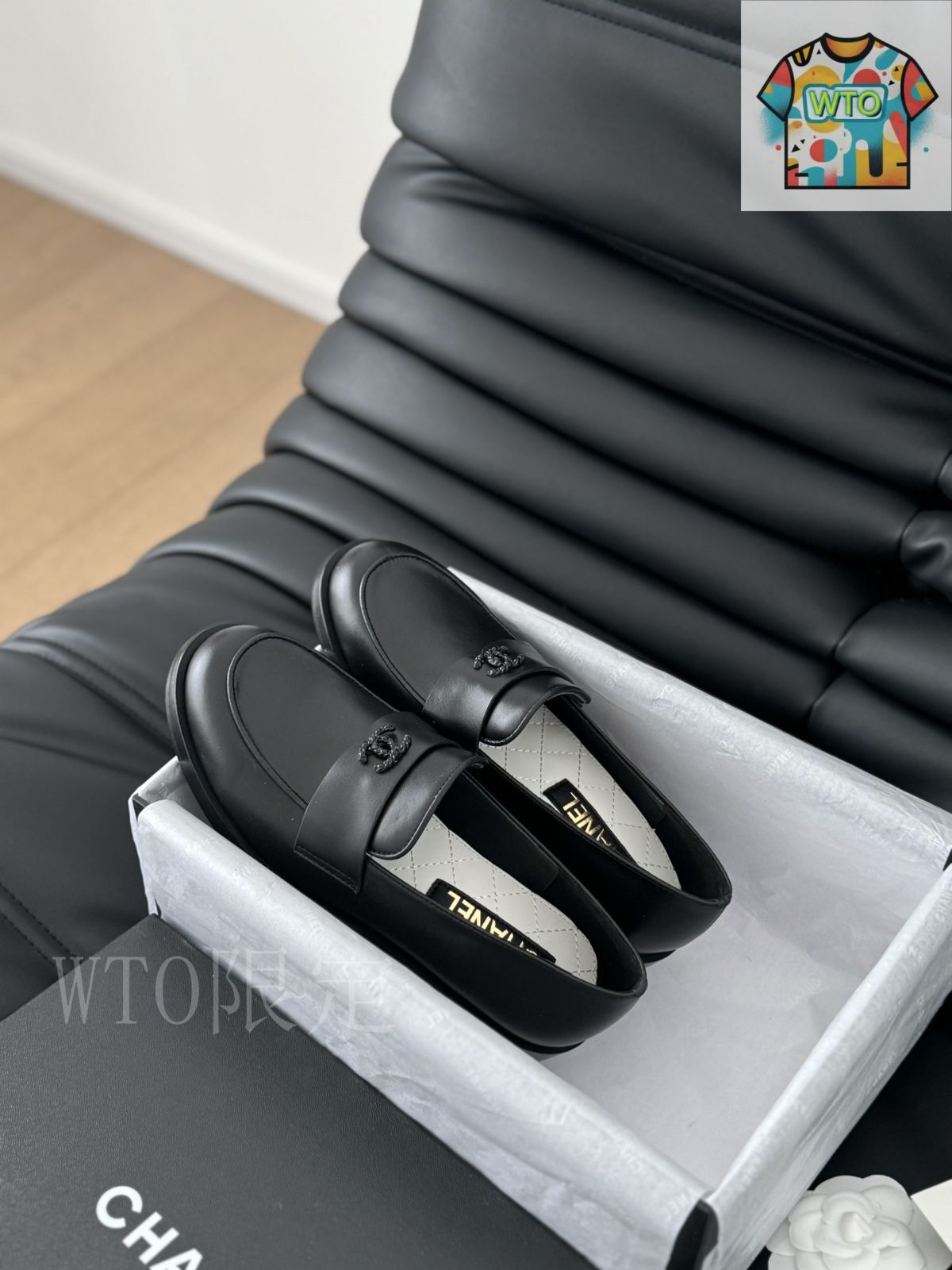 CHANEL ローファー　2018B メティエダール シャネル 24B メティエ・ダー・アール ローファーシューズ03