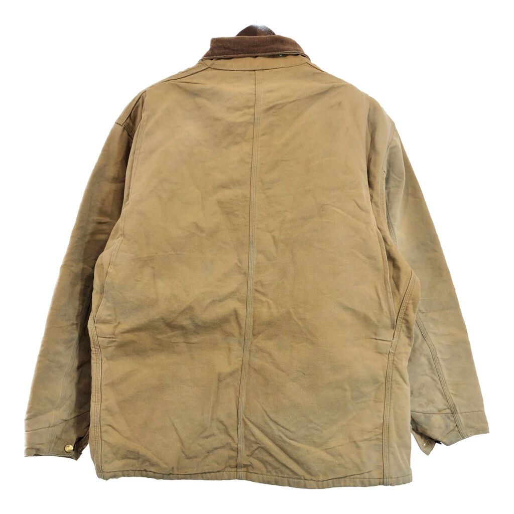 90年代 USA製 Carhartt カーハート ミシガンチョアコート ブラウン 